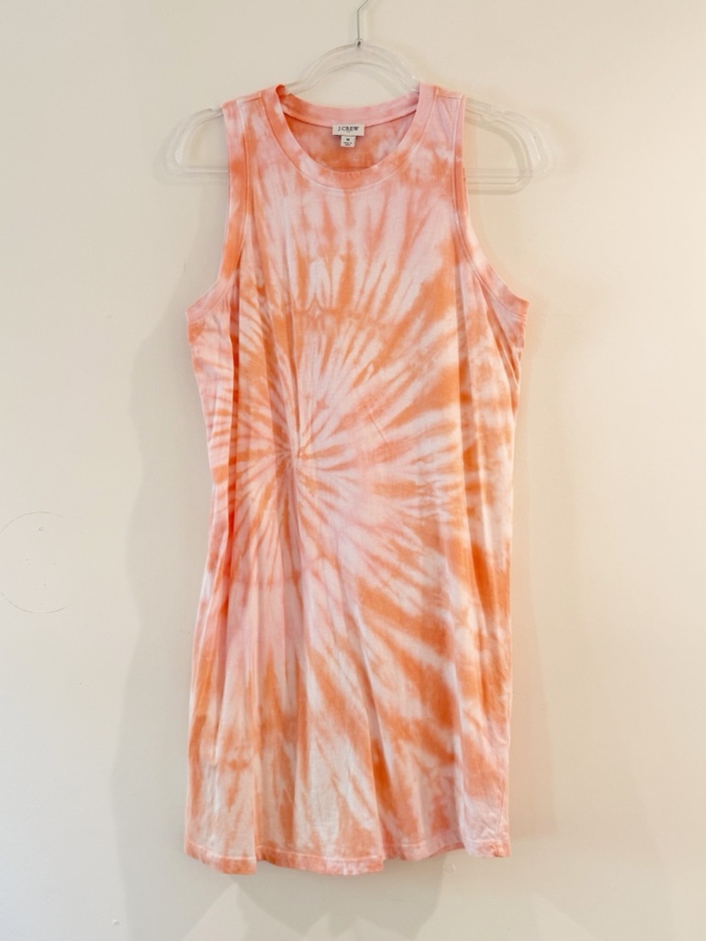 J. Crew Tie-Dye Knit Tank Mini Dress - Picture 2 of 6